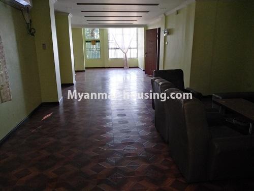 Myanmar real estate - for rent property - No.4689 - 1 BHK Furnished First Floor near Myaynigone for rent! - another view of living room