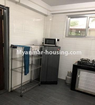 Myanmar real estate - for rent property - No.4708 - Nice apartment near San Yeik Nyein  Ga Mone Pwint, Kamaryut! - another view of kitchen