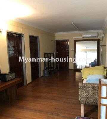 Myanmar real estate - for rent property - No.4708 - Nice apartment near San Yeik Nyein  Ga Mone Pwint, Kamaryut! - another view of living room