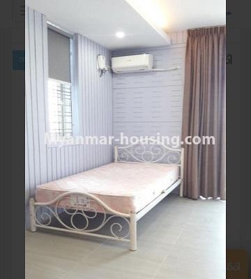 Myanmar real estate - for rent property - No.4710 - Two BHK Sanchaung Garden Residence Condominium room for rent in Sanchaung! - single bedroom view