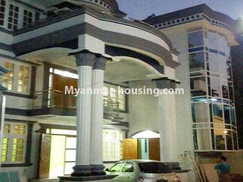 ミャンマー不動産 - 賃貸物件 - No.4722 - Four storey landed house for rent in Golden Valley, Bahan! - house view