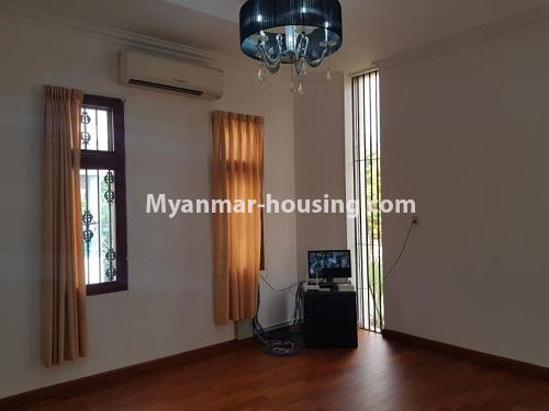 缅甸房地产 - 出租物件 - No.4727 - Three storey landed house with seven bedrooms for rent in Golden Valley, Bahan! - interior view