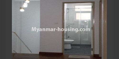 Myanmar real estate - for rent property - No.4733 - Furnished Duplex Penthouse for rent in Star City, Thanlyin! - bathroom view