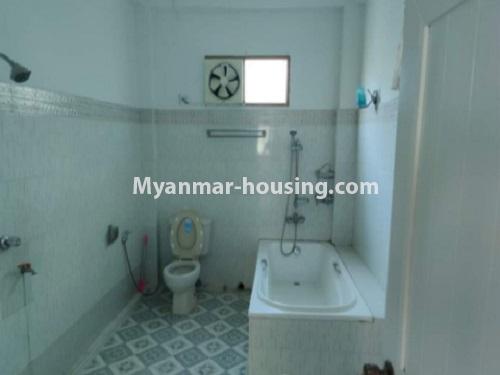 Myanmar real estate - for rent property - No.4735 - Three storey landed house for rent in Golden Valley, Bahan! - bathroom view