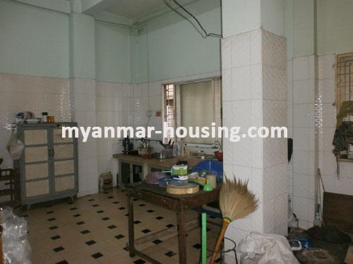 ミャンマー不動産 - 賃貸物件 - No.951 - Ground Floor Suitable For Doing Business. - View of the Kitchen room