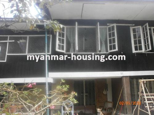 Myanmar real estate - for sale property - No.1034 - Property of a good landed house in Yankin ! - Infront of the building