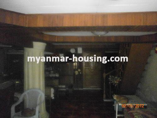 Myanmar real estate - for sale property - No.1034 - Property of a good landed house in Yankin ! - View of inside