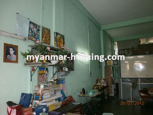 Myanmar real estate - for sale property - No.1195 - Good location in Junction Hledan ,Open for live and office ! - View of the inside