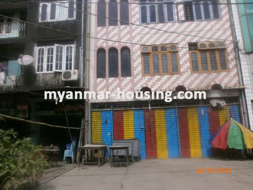 Myanmar real estate - for sale property - No.1240 - Landed house to sell on Bayint Naung Road! - View of the house.