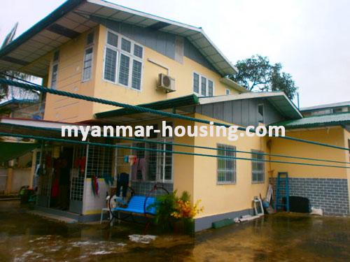 Myanmar real estate - for sale property - No.1409 - Good for living and nice place in Thin Gann Gyun ! - view of the house