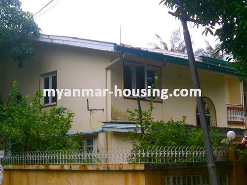 Myanmar real estate - for sale property - No.1420 - A good landed house in Thin Gann Gyun ! - view of the house