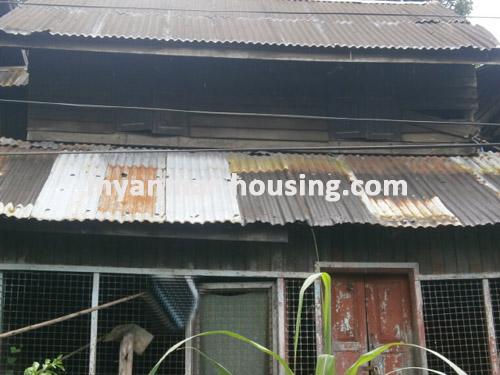 Myanmar real estate - for sale property - No.1433 - A property of landed house  in Thin Gann Gyun ! - view of the house.