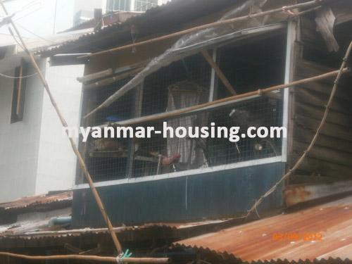 Myanmar real estate - for sale property - No.1454 - Landed house to sell in Sanchaung Township! - view of the house