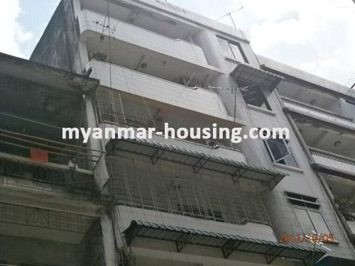 Myanmar real estate - for sale property - No.1542 - Apartment with fair price in Lanmadaw township! - View of the infront.