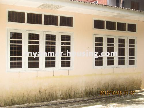 缅甸房地产 - 出售物件 - No.1544 - Landed house with fair price to sale in North Dagon Township ! - View of the building.