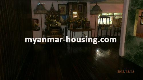 Myanmar real estate - for sale property - No.1647 - Easy for transportation and is a calm , quiet neighbourhood ! - View of the shrine.