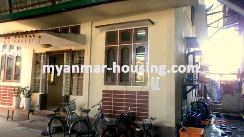 Myanmar real estate - for sale property - No.1674 - Residential Landed house in Mayangone! - View of the landed house.