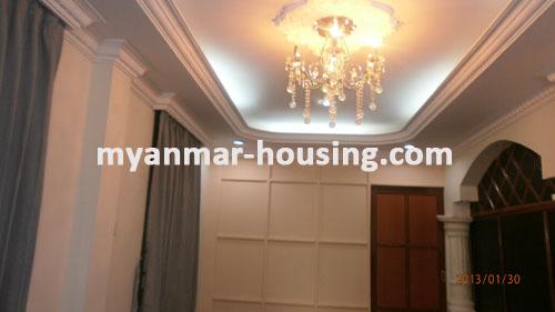 Myanmar real estate - for sale property - No.1711 - Well-decorated landed house in Mayangone! - View of the lightning.