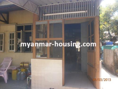 ミャンマー不動産 - 売り物件 - No.1759 - One PT for sale in South Okkalapa Township! - View of the house.