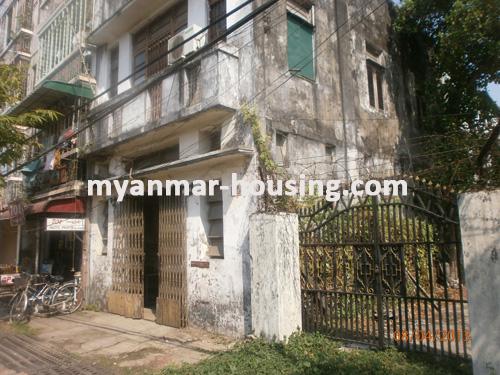 缅甸房地产 - 出售物件 - No.1816 - Landed house with hall type for sale now! - View of the building.