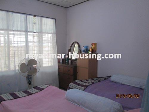 Myanmar real estate - for sale property - No.1831 - Landed house for sale in good area ! - View of the bed room.