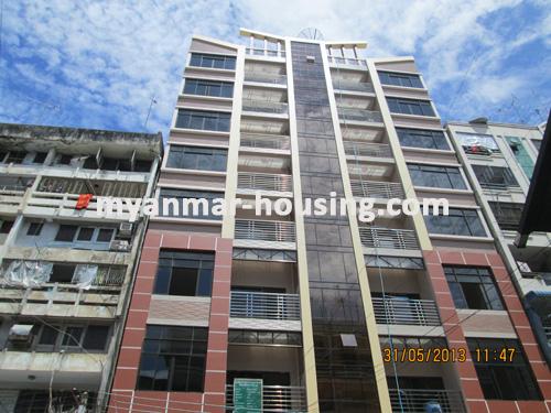 Myanmar real estate - for sale property - No.1853 - Neat and clean hall type for sale! - View of the building.