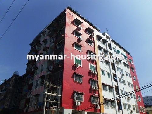 Myanmar real estate - for sale property - No.1883 - New condo for sale near Inya Lake ! - View of the building.