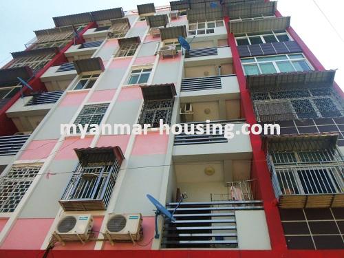 Myanmar real estate - for sale property - No.1883 - New condo for sale near Inya Lake ! - View of the infront.