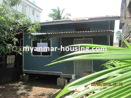 Myanmar real estate - for sale property - No.1925 - Calm and quiet area for sale ! - View of the building.