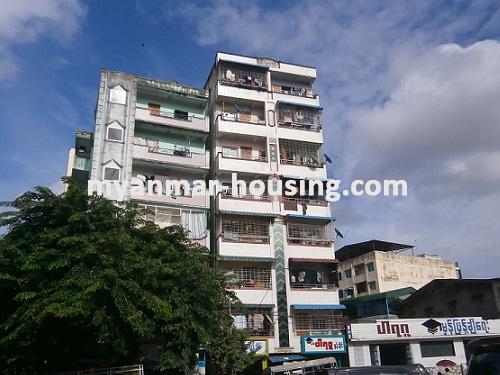 Myanmar real estate - for sale property - No.1958 - Nice apartment now  for sale ! - View of the building.