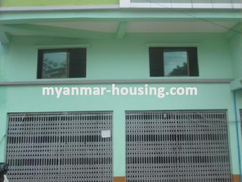 Myanmar real estate - for sale property - No.1992 - Good apartment  now for sale  ! - View of the infront .