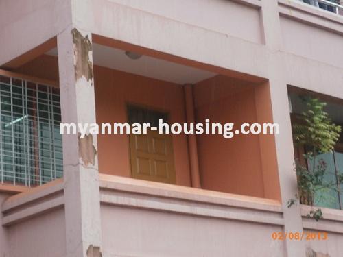 缅甸房地产 - 出售物件 - No.2030 - Good condominium  for sale in Myanma Gone Yay ! - View of the infront.