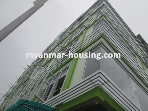 Myanmar real estate - for sale property - No.2073 - A good landed house for doing business for sale on now! - View of the building.