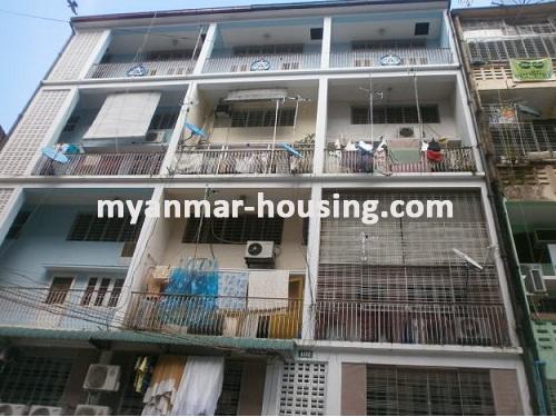 Myanmar real estate - for sale property - No.2113 - Good apartment  now for sale in Pazudaung ! - View of the building