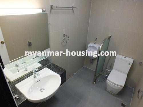 Myanmar real estate - for sale property - No.2157 - Best design for sale in downtown! - View of the toilet.