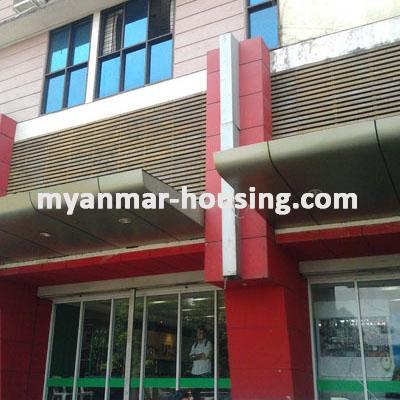 Myanmar real estate - for sale property - No.2171 - Good condominium for sale in Mayangone ! - View of the ground floor