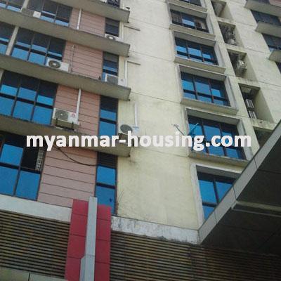 Myanmar real estate - for sale property - No.2171 - Good condominium for sale in Mayangone ! - View of the beside design