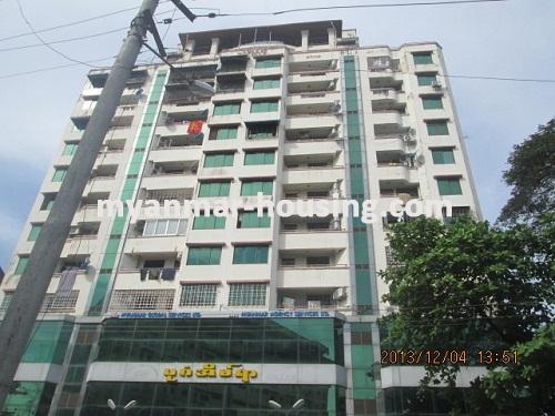 Myanmar real estate - for sale property - No.2251 - Nice location for Sale in Lanmadaw Township. - View of the building.