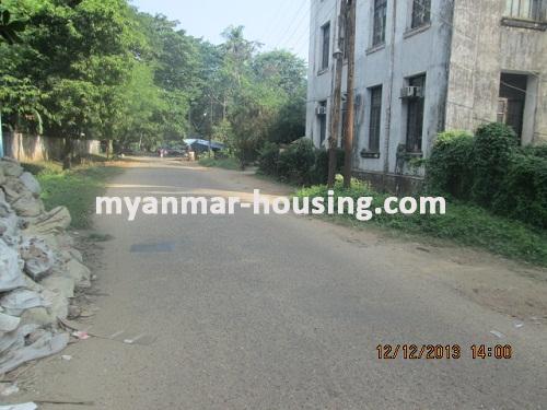 Myanmar real estate - for sale property - No.2293 - Decorated by European design for sale! - View of the street.