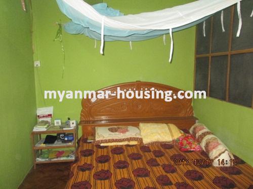 Myanmar real estate - for sale property - No.2306 - An apartment available for sale in Botahtaung! - View of the bed room.