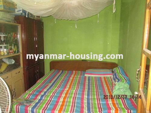 Myanmar real estate - for sale property - No.2306 - An apartment available for sale in Botahtaung! - View of the bed room.