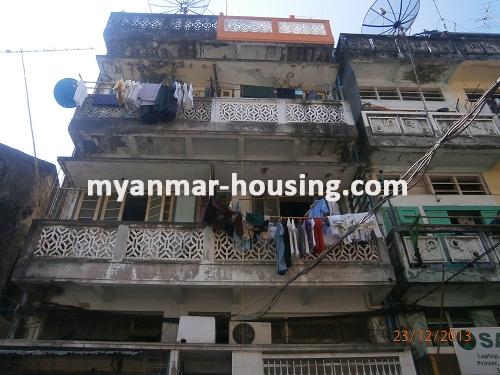 Myanmar real estate - for sale property - No.2319 - Business area for sale in city center! - View of the building.