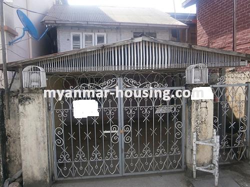 Myanmar real estate - for sale property - No.2392 - Landed house in clam place now for on sale! - View of the building.