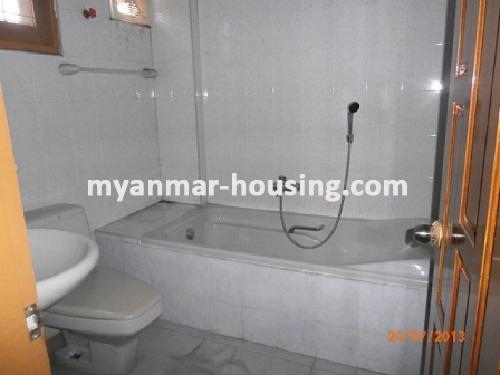 Myanmar real estate - for sale property - No.2417 - A good landed house with luxury to sale in Hlaing Township! - Interior view of the house.