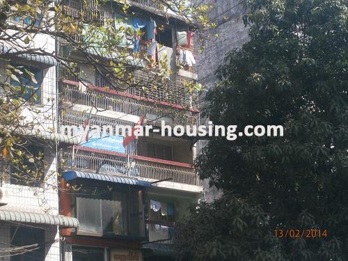 Myanmar real estate - for sale property - No.2423 - Good area for sale in Kamaryut! - View of the building.