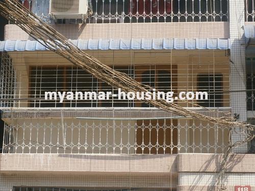 Myanmar real estate - for sale property - No.2448 - Excellent residential area is available! - Close view of the building.