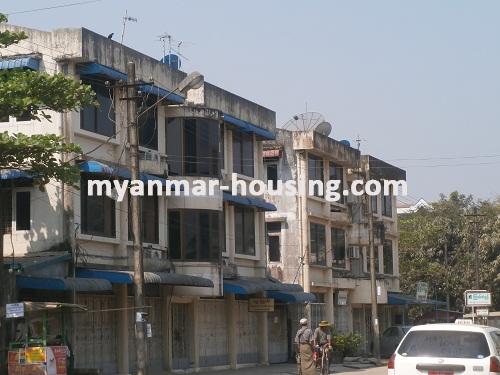 Myanmar real estate - for sale property - No.2474 - Aye Yate Mon Housing for sale in Hlaing! - View of the building.