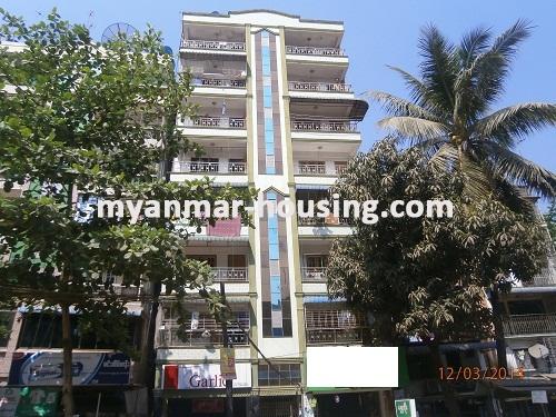 Myanmar real estate - for sale property - No.2495 - Nice apartment for sale at Kyauk Myaung ! - View of the building.