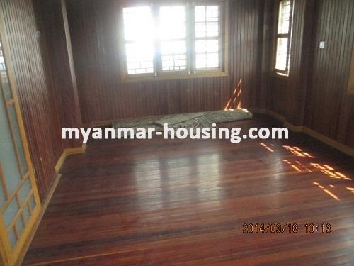 Myanmar real estate - for sale property - No.2499 - Well decorated house now for sale! - View of the bed room.