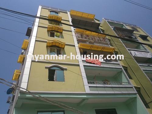 Myanmar real estate - for sale property - No.2501 - Nice location apartment face to Junction ZaWaNa! - View of the building.